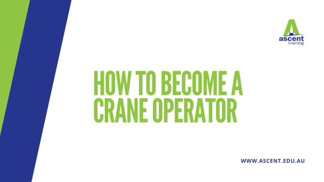 How to become a crane operator