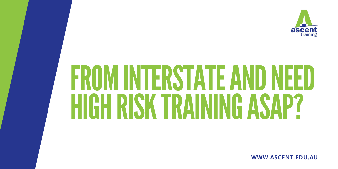 2024-04 From interstate and need high risk training ASAP From interstate and need High Risk Training ASAP?