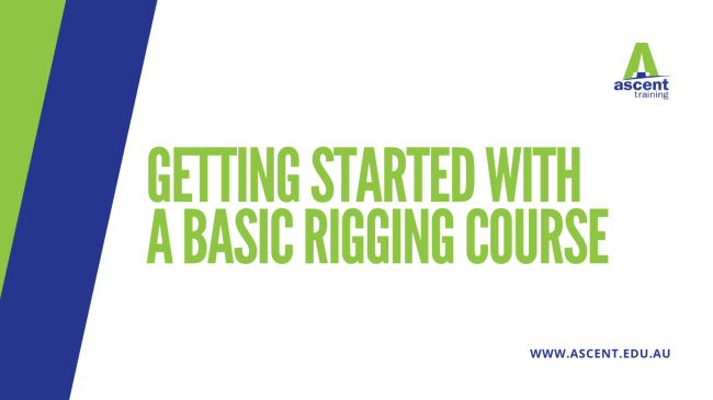 Getting started with a basic rigging course